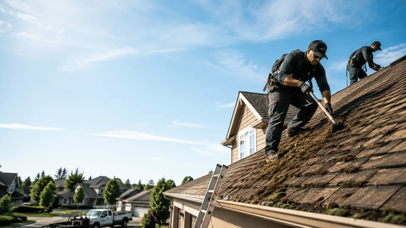 Roof Moss Removal in Johnson, VT near me